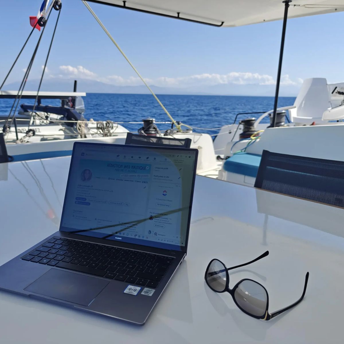 Julie leveugle Rédaction web nautisme SEO contenus maritimes